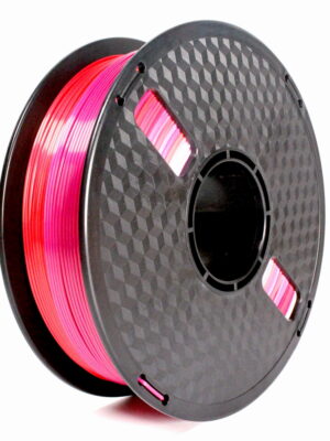 PLA Silk Rainbow Rood/Paars 1.75 mm, 1 kg